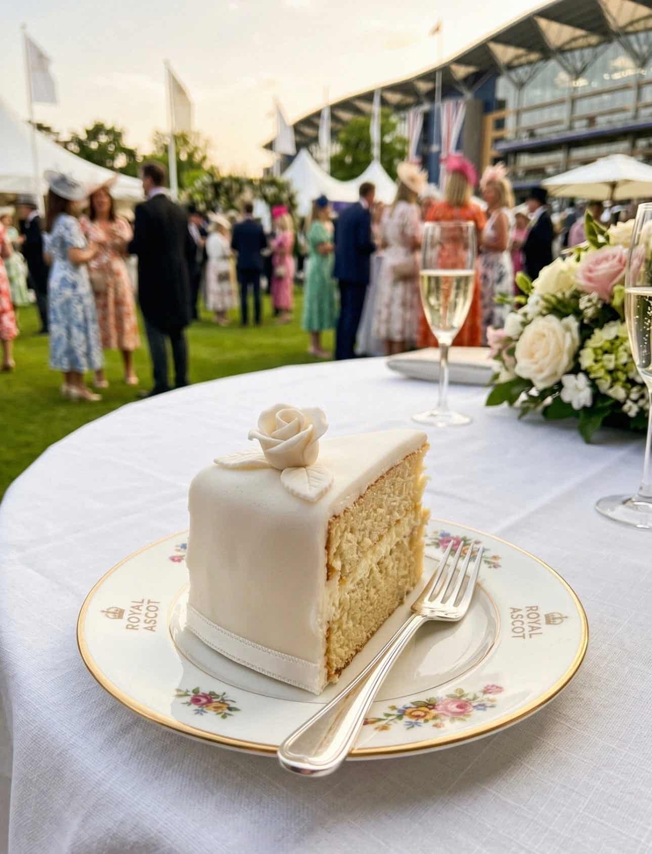 White cake, Royal Ascot.