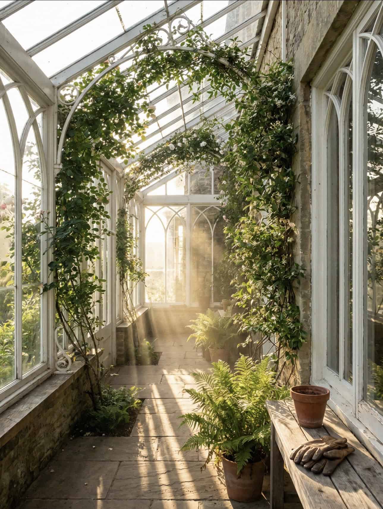 Conservatory, Alderton House, Berkshire.