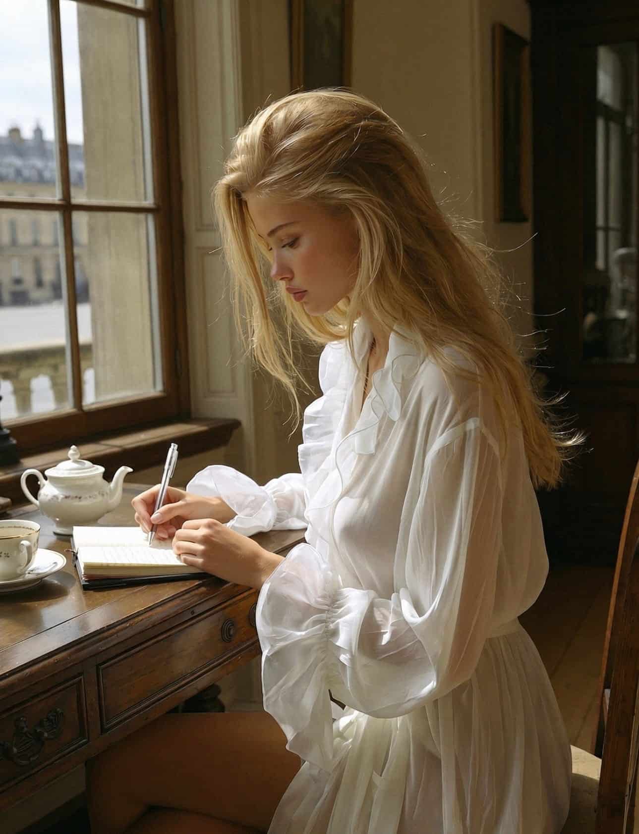 Victoria Van Der Berg, writer.