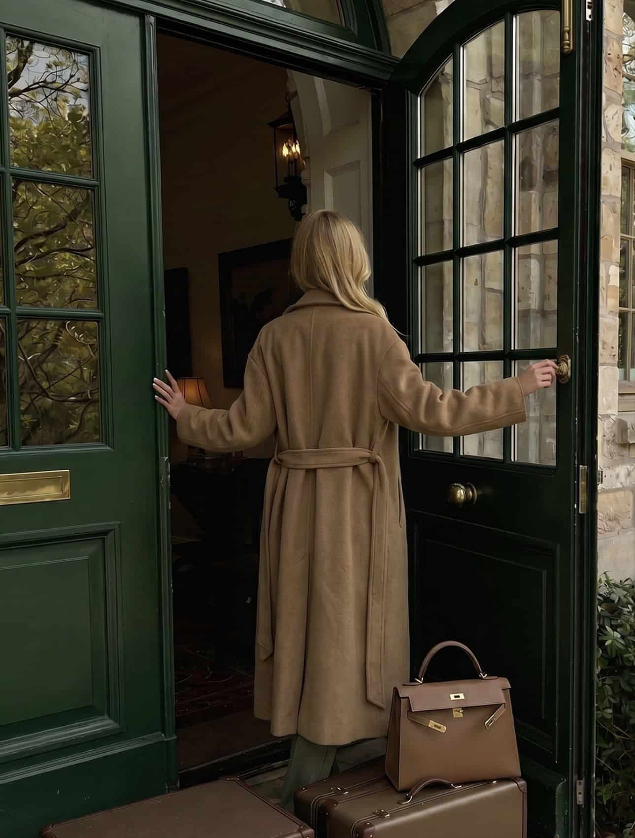 Victoria Van Der Berg saying goodbye
