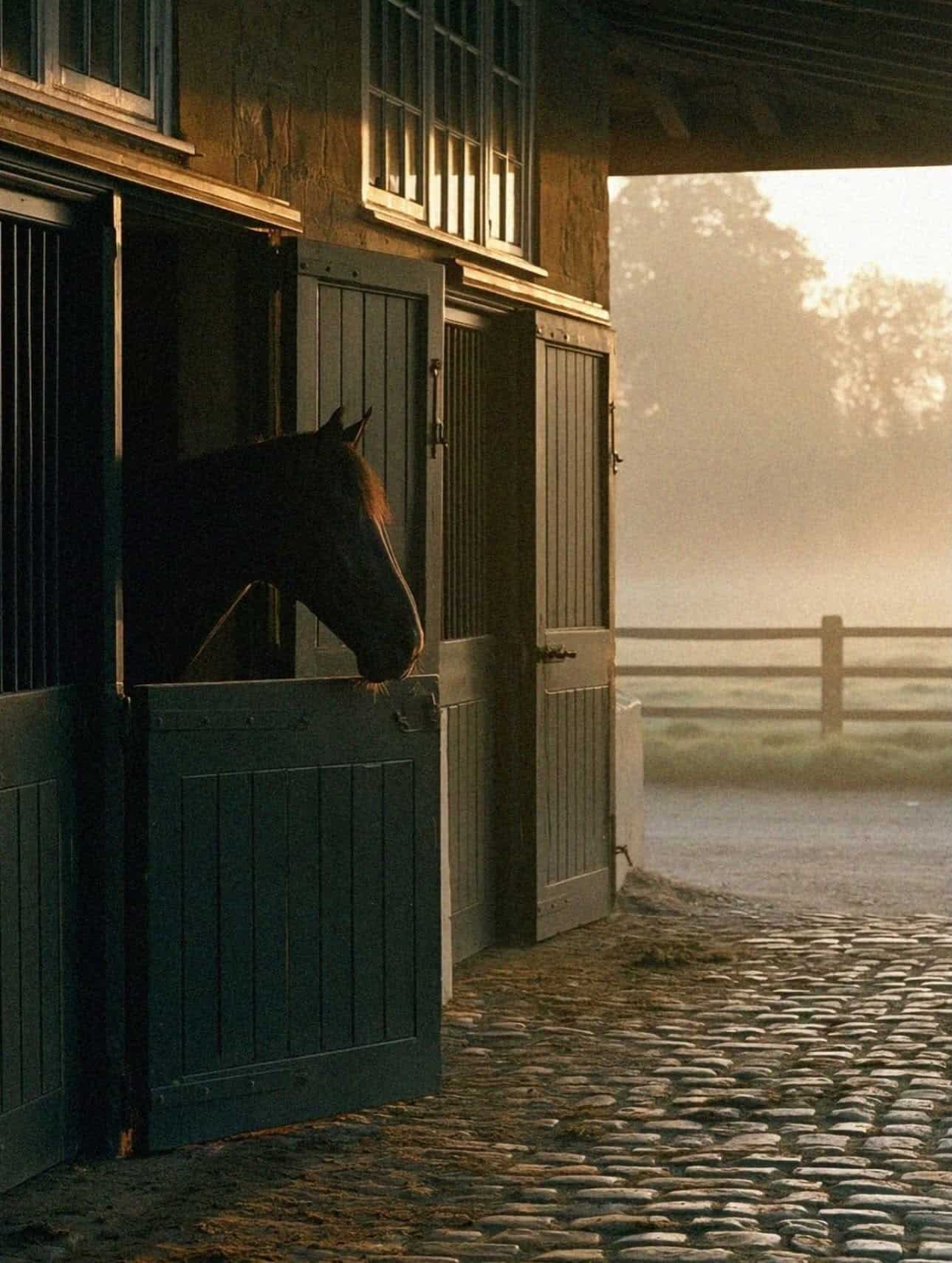 Alderton Park stables.