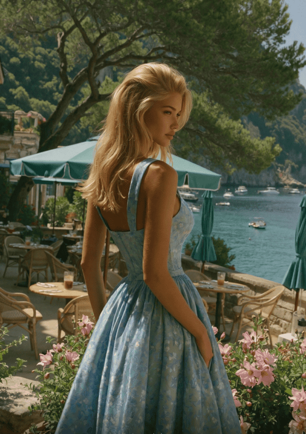 Blue Hour on a Portofino Terrace