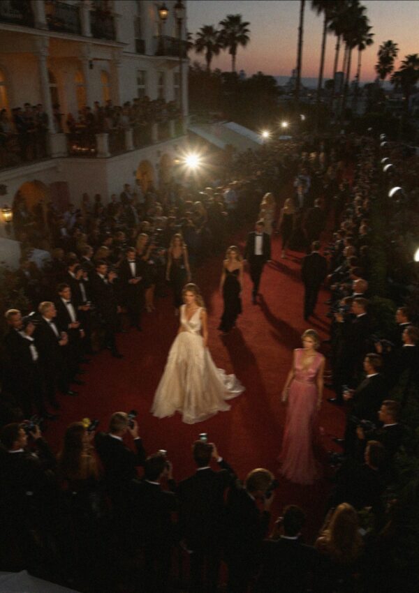 Victoria Van Der Berg on the red carpet at the Cannes Film Festival