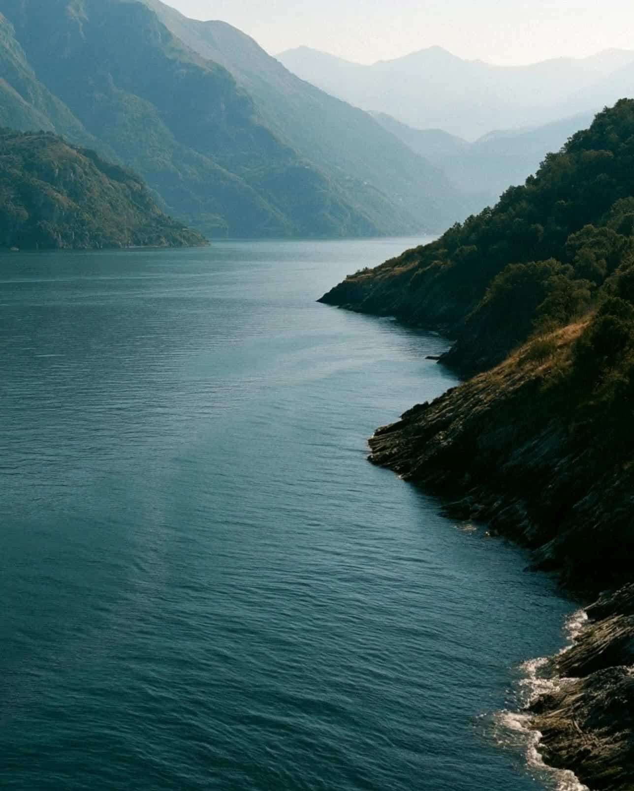 A view across the water, Lake Como