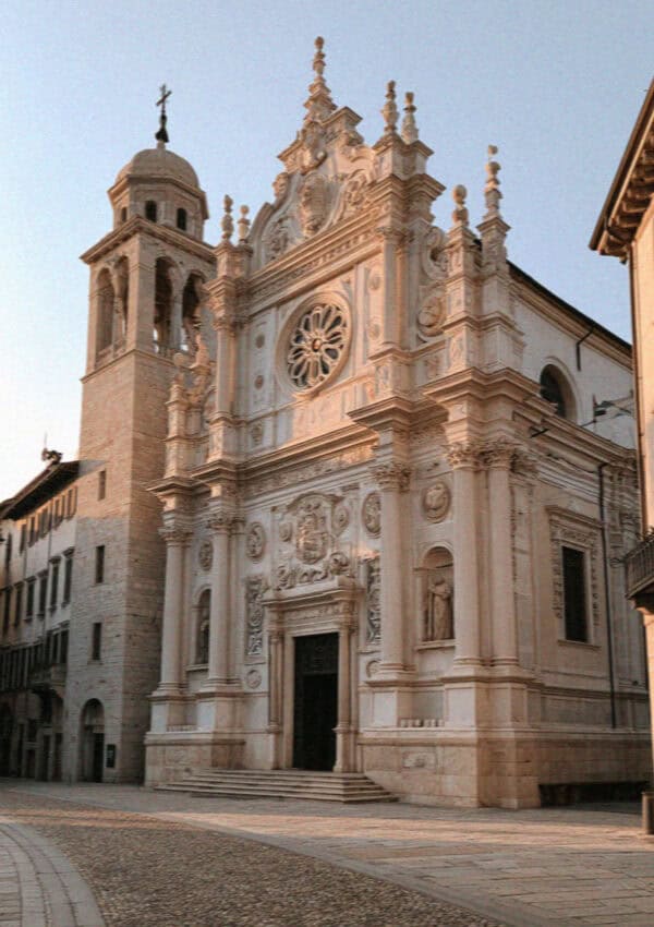 The cappella colleoni in Bergamo, Italy