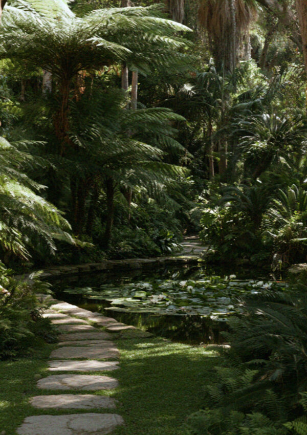 La Mortella Gardens on the island of Ischia in the Bay of Naples