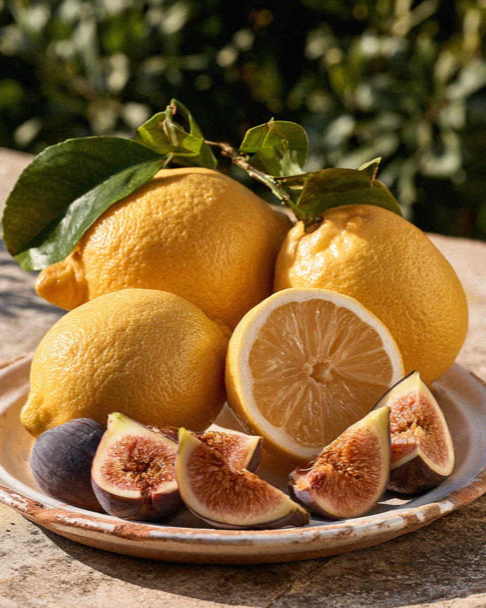 Lemons And Figs on the island of Ischia in the Bay of Naples
