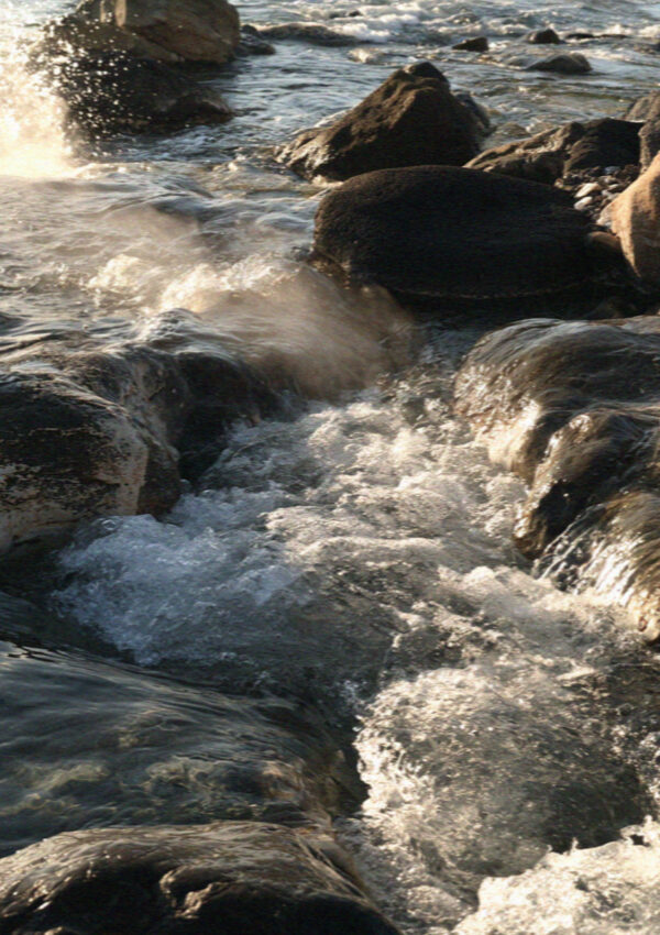 Thermal Water Detail on the island of Ischia in the Bay of Naples