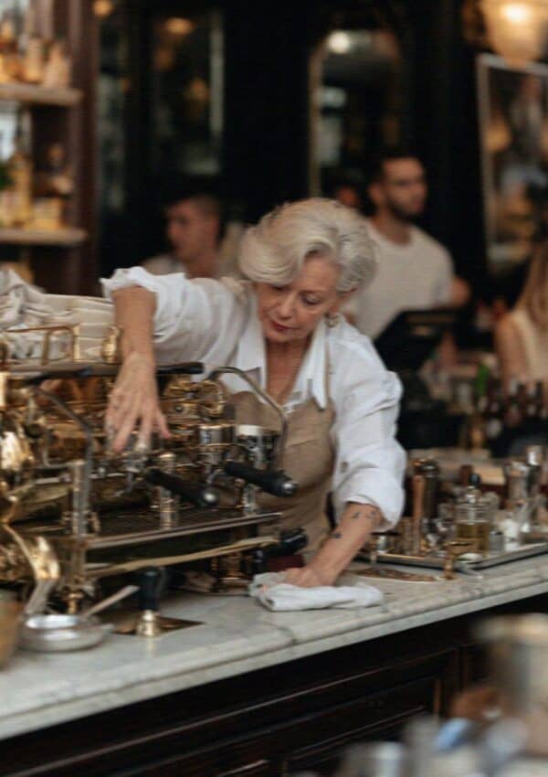 Milan Barista Brass Rail