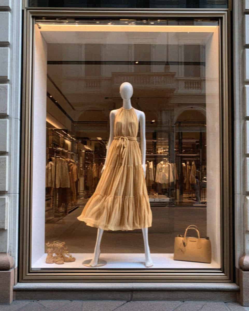 Milan Boutique Window