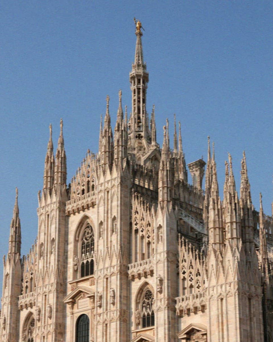 Milan Candoglia Marble Spires Detail