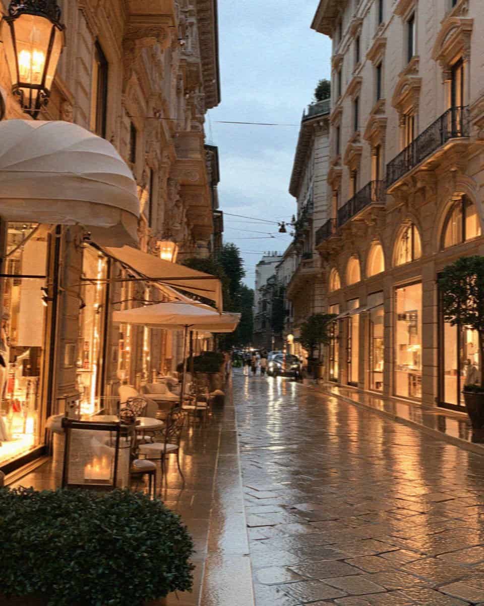 Milan Montenapoleone Street