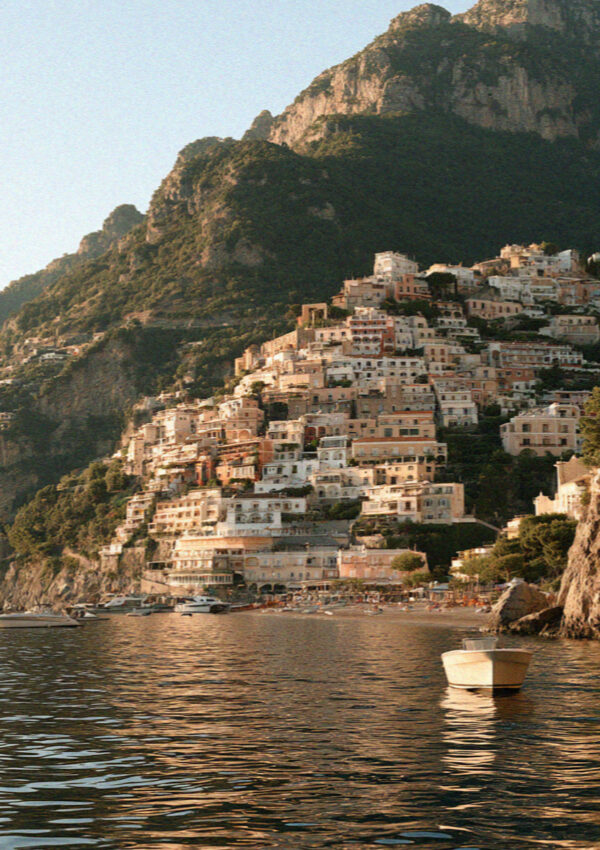 Positano from the sea