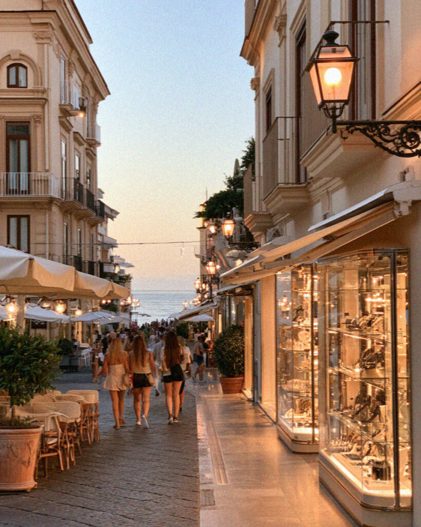 Sorrento corso italia evening
