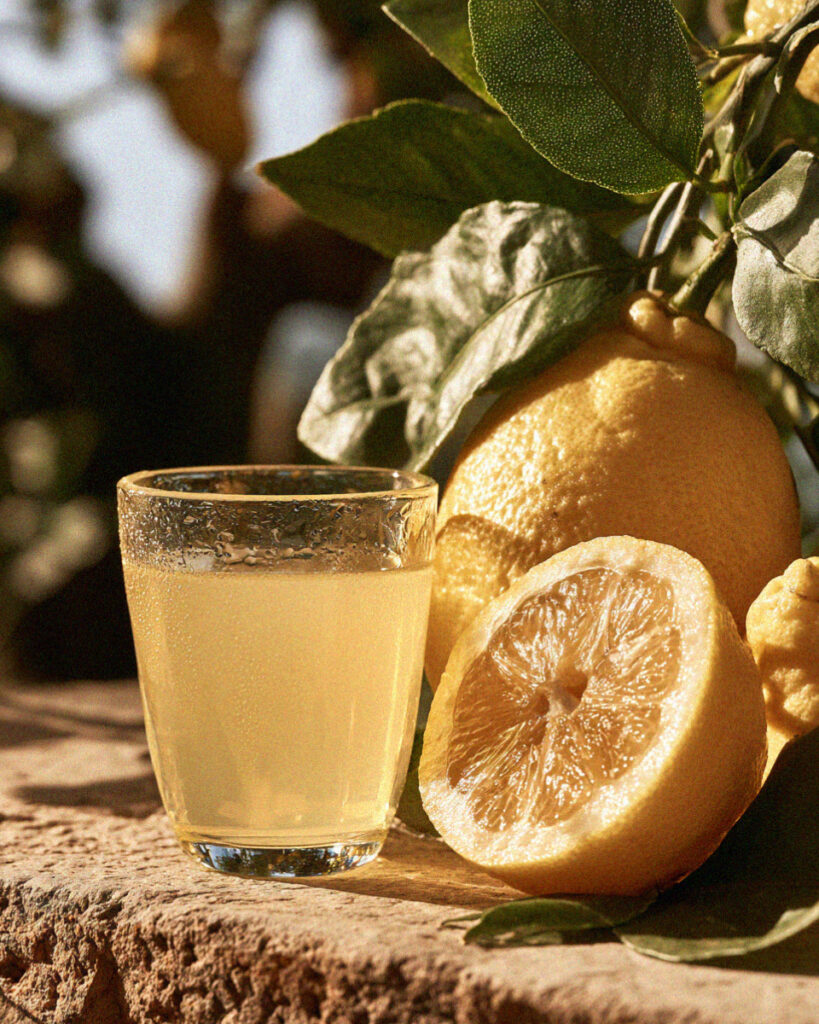 Sorrento limoncello lemons