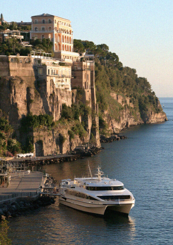 Sorrento marina piccola ferry port