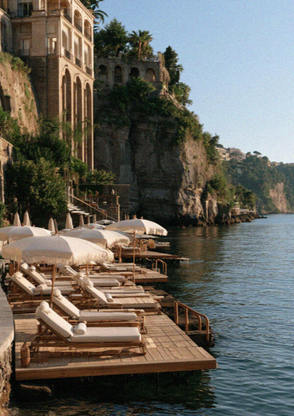 Sorrento summer marina piccola beach