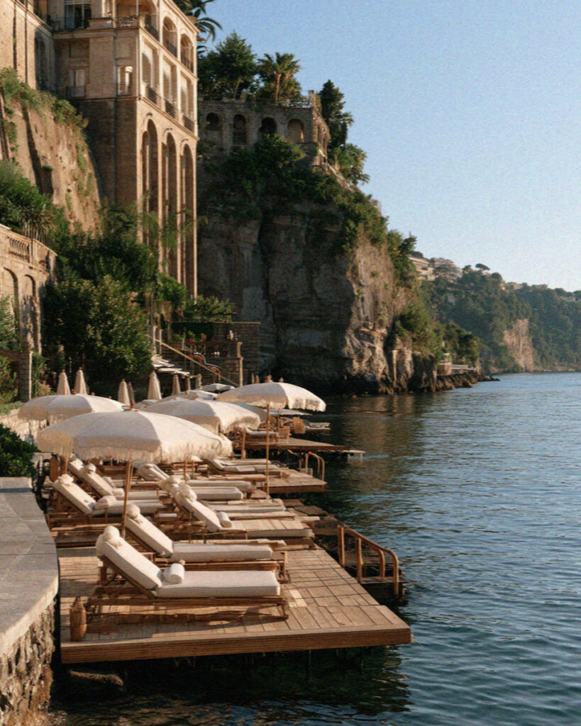 Sorrento summer marina piccola beach