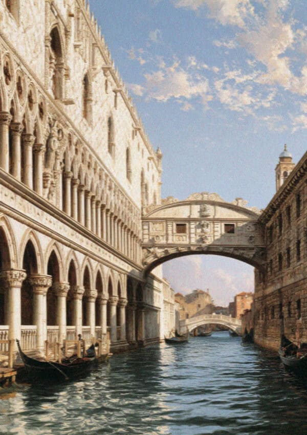 The Doge's Palace and the Bridge of Sighs, Venice