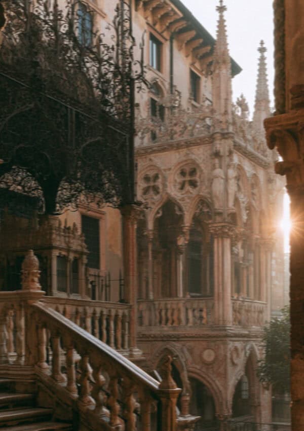 The Gothic Scaliger tombs, the Arche Scaligere, Verona