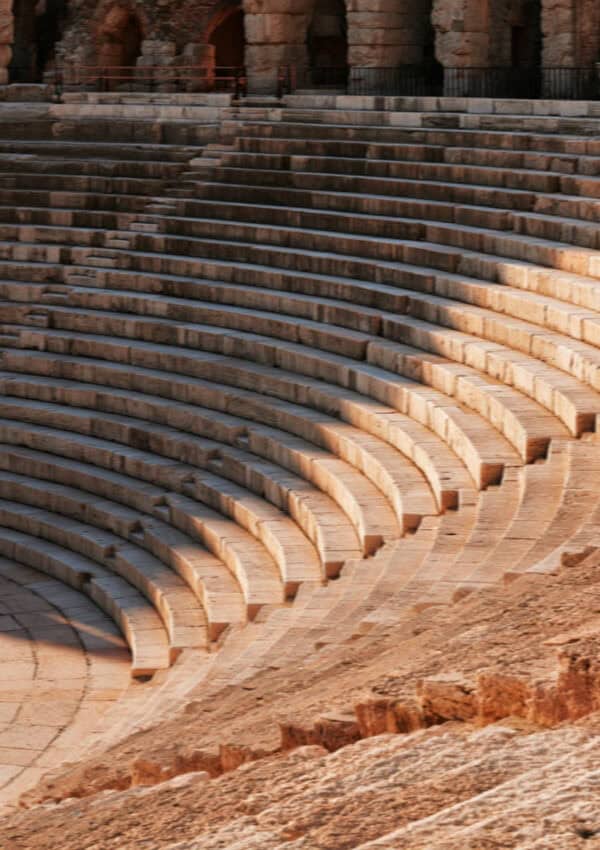 Inside the Roman Arena of Verona