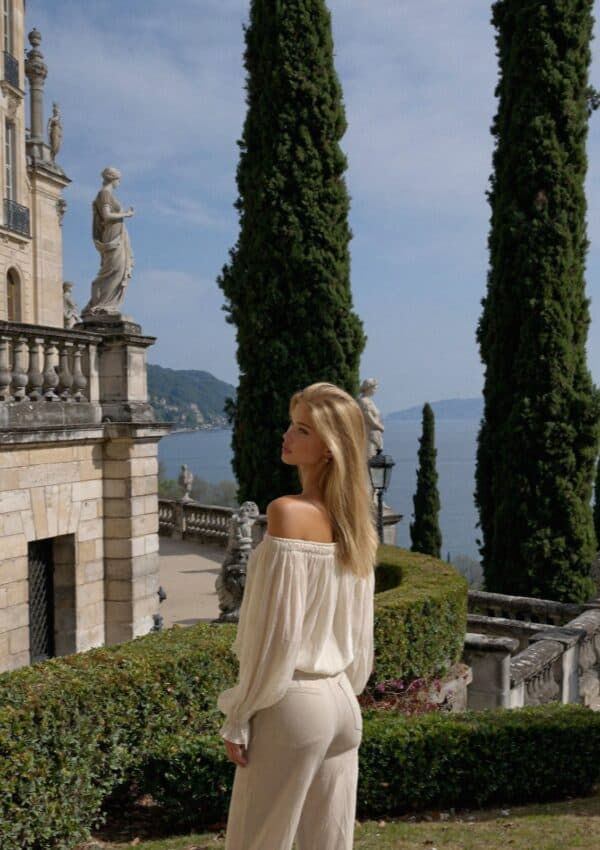 The gardens of Il Vittoriale, Gardone Riviera, Lake Garda