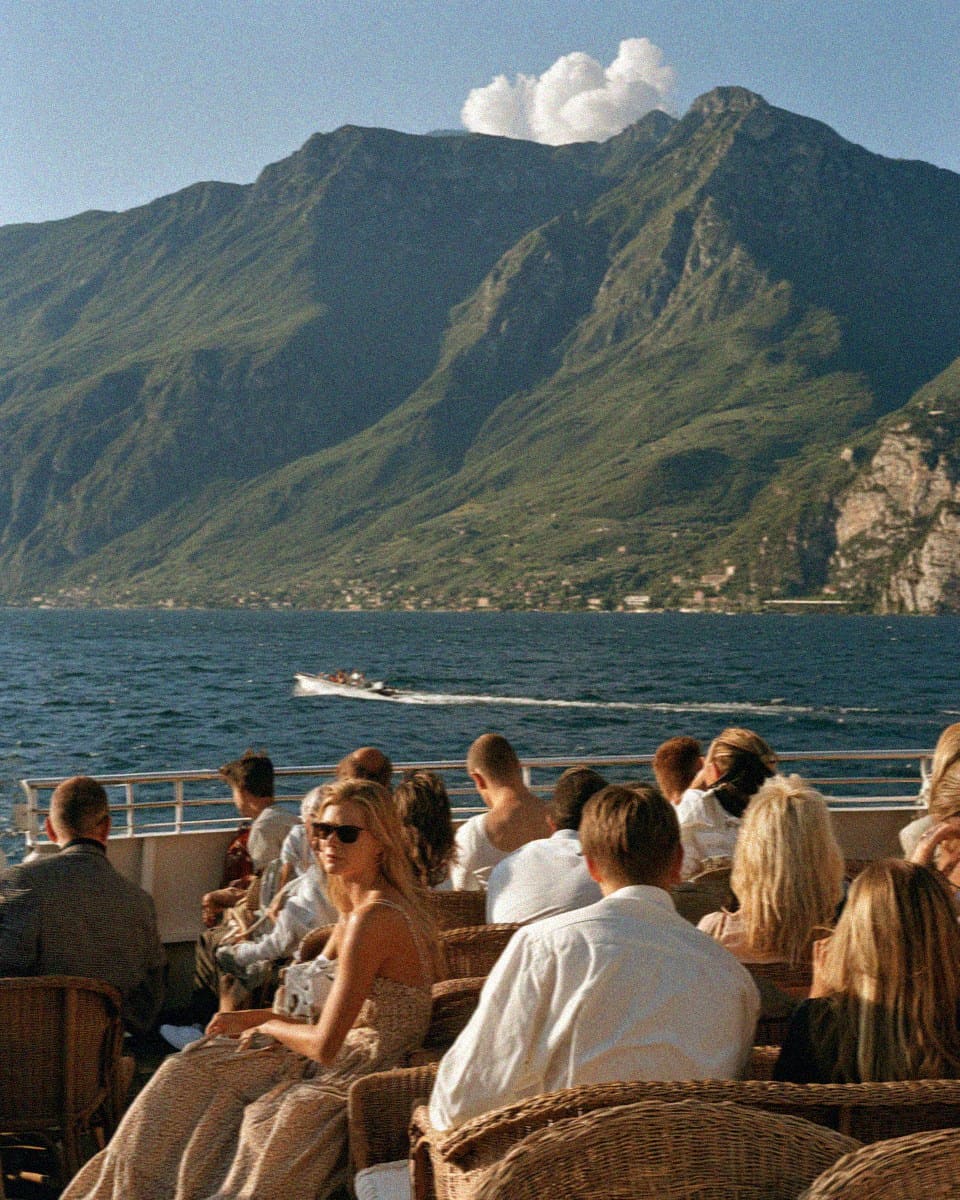 The Monte Baldo summit view over Lake Garda