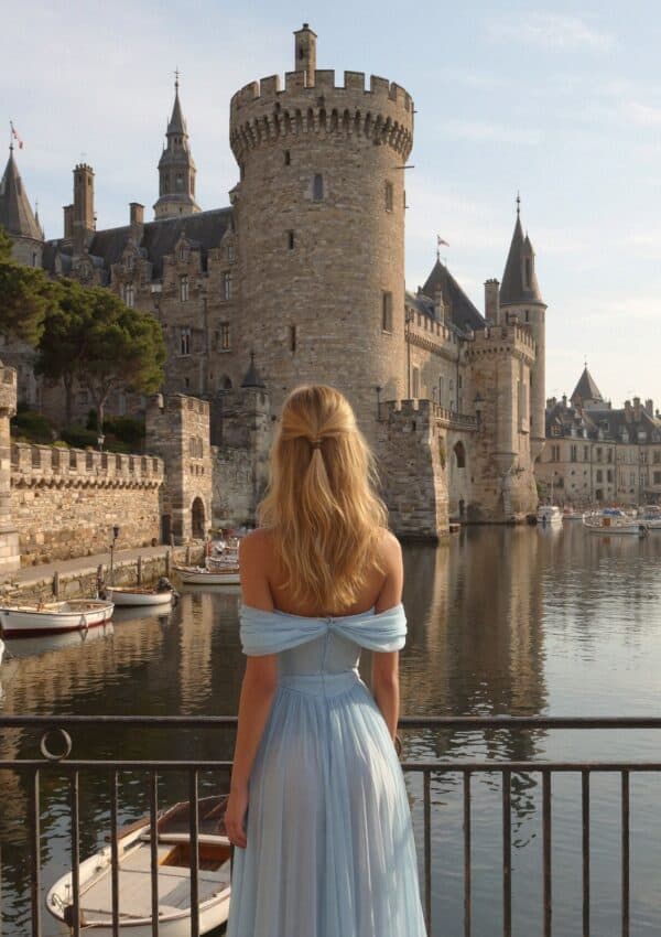 The Scaligero castle at Sirmione, Lake Garda