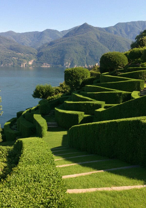 Topiary gardens above Lake Maggiore