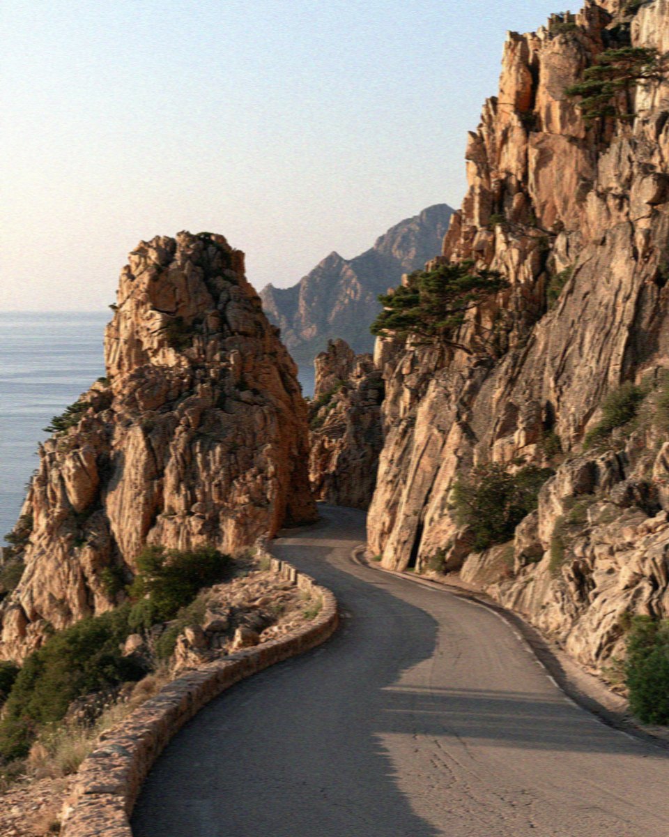 The granite pinnacles of the Calanques de Piana in Corsica